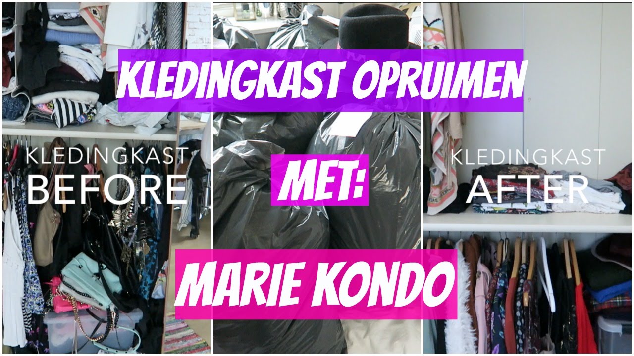 KLEDINGKAST OPRUIMEN MET MARIE KONDO