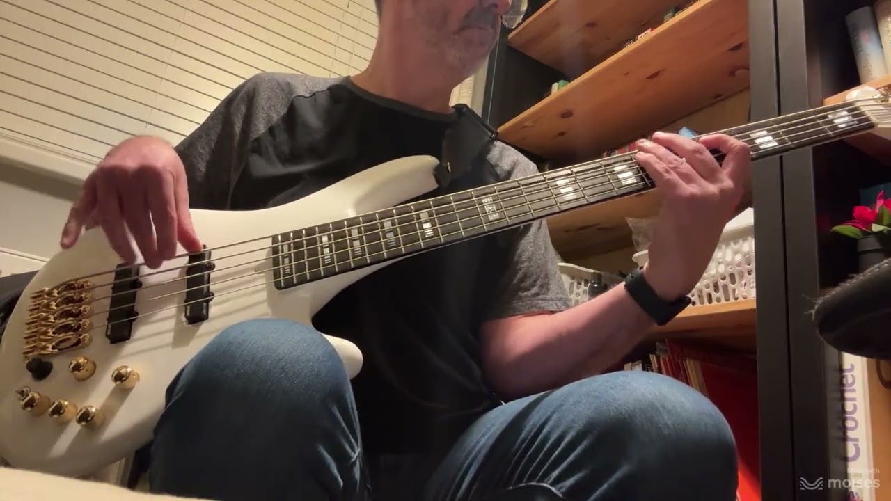 Something Happened on the way to Heaven Bass Cover with the Yamaha BBNE2