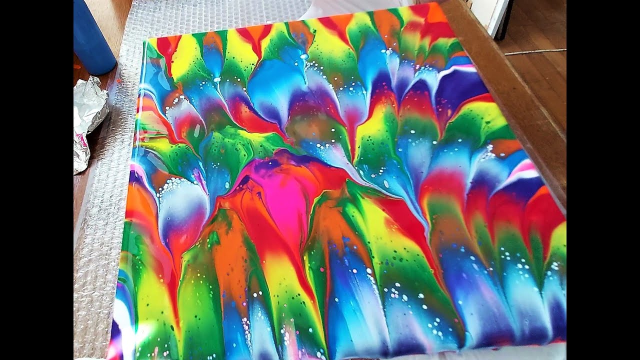 264 DIP TECHNIQUE ON THE BUBBLE PLASTIC WRAP