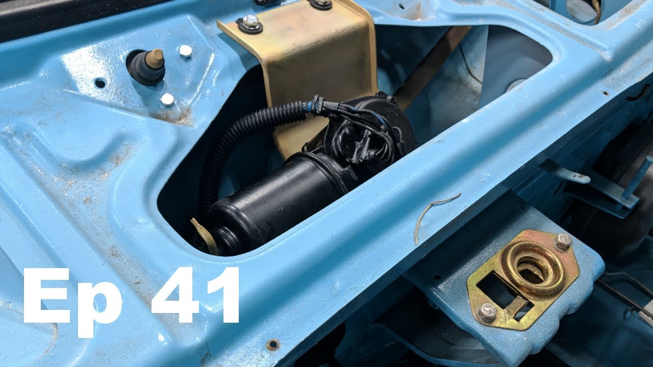 Honda Wiper Motor Upgrade Installed in the Datsun... - Datsun 240z Build - Ep 41 - Panchos Garage