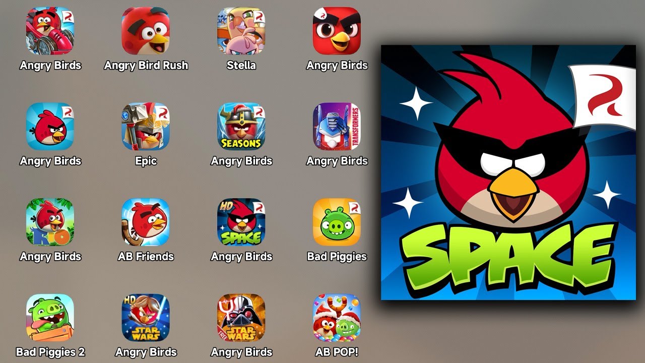 Angry Birds Space [2012] Последнее обновление Apk - Обзор игрового процесса на Android.