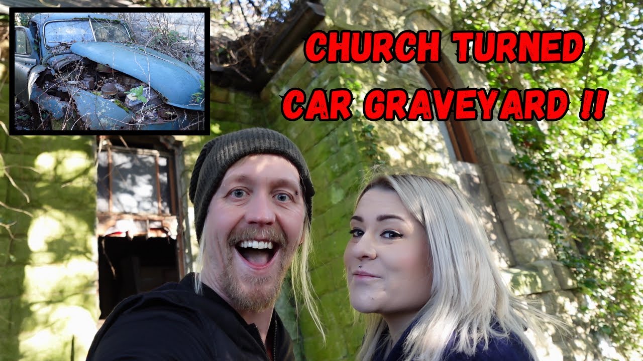 Abandoned Church is a CAR GRAVEYARD ! Incredible Urban Exploration