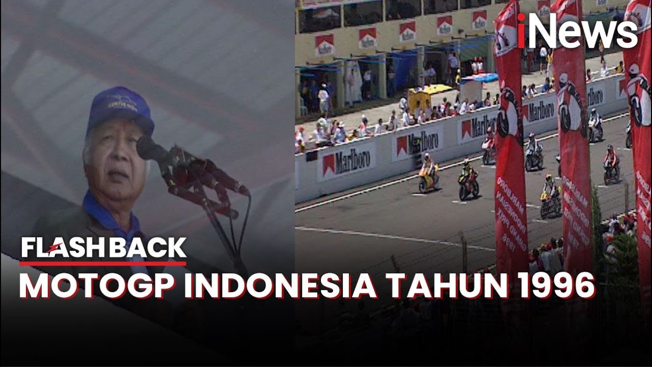 Presiden Soeharto Resmikan MotoGP Perdana di Indonesia, Sentul 1996 | Flashback