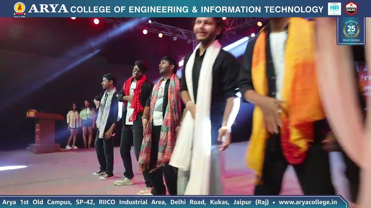 Students Light Up the Stage! Girls & Boys Group Dance | Arya Ratan 2025