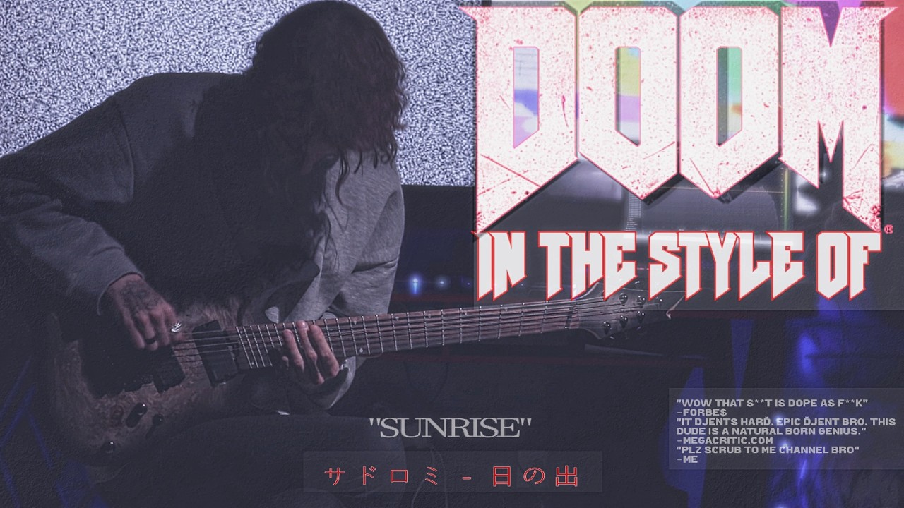 Написал песню в стиле саундтрека DOOM (ЖЕСТКО)