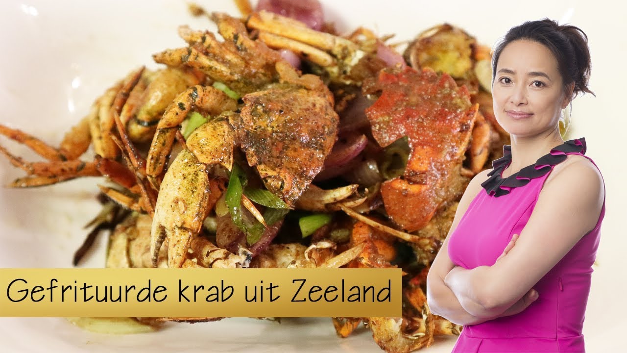 Gefrituurde krabben uit Zeeland