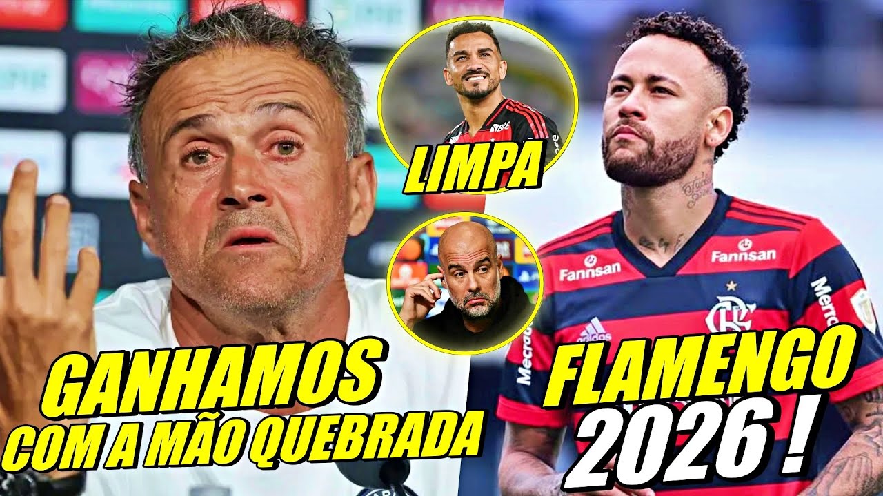 AGORA VAI ! NEYMAR NO FLAMENGO 8 JOGADORES FORA ! TECNICO DO PSG TIRA ONDA  E MAIS