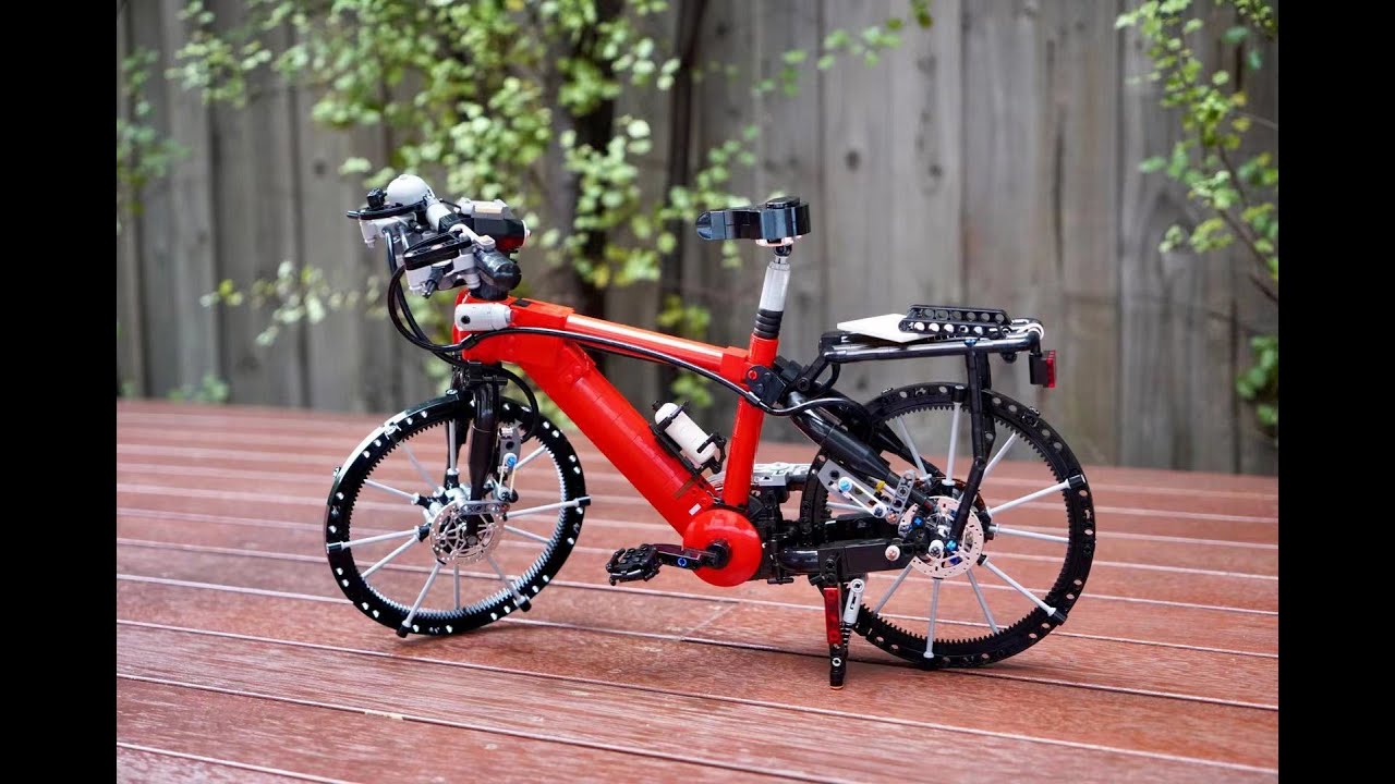 Working LEGO Bicycle