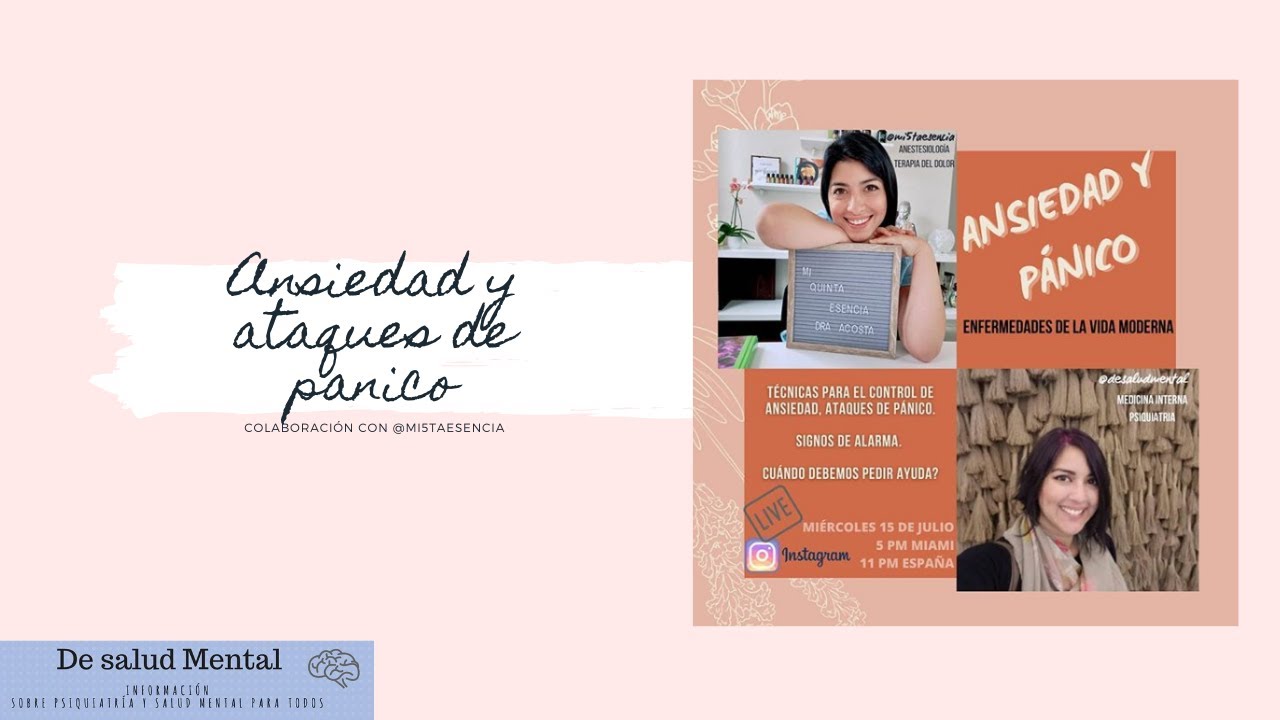 Ansiedad y Trastorno de Pánico