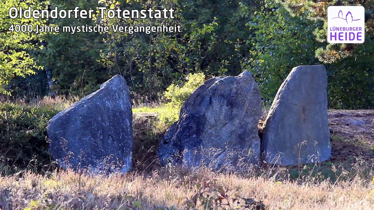 Oldendorfer Totenstatt: Mystische Gr&auml;ber und Heide bei Amelinghausen, L&uuml;neburger Heide