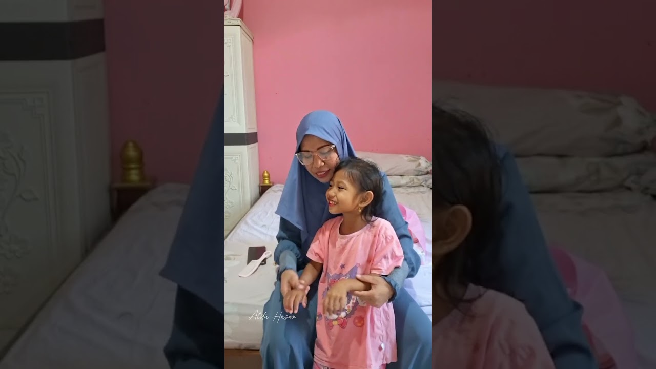 Beres beres kamar dan pakein isty minyak rambut 