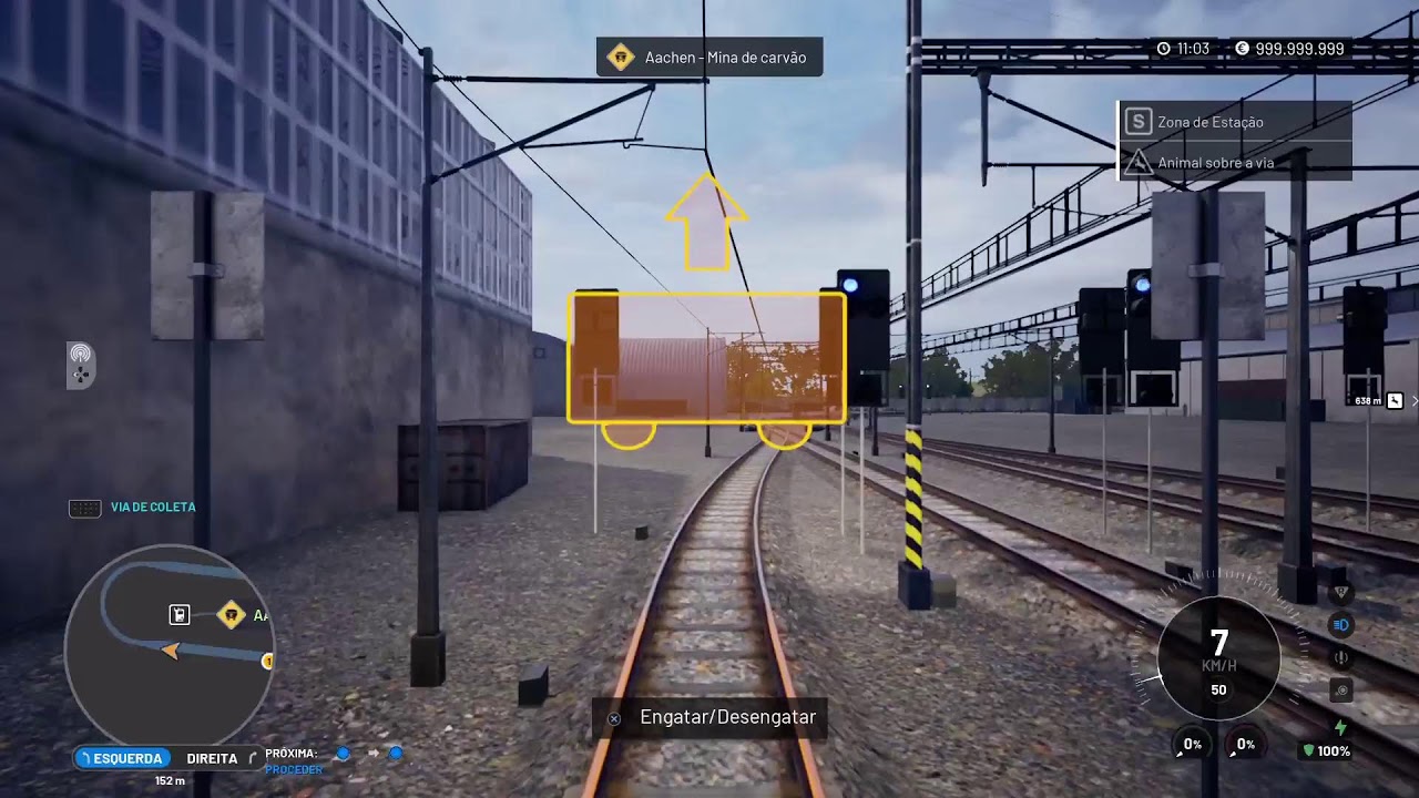 Train Life A Railway Simulator PS5 Transporte Ferroviário Logístico de Gargas Parte 202