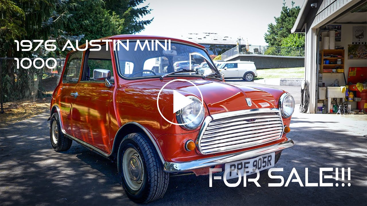 SOLD SOLD SOLD! FOR SALE!!! $12,000 1976 Austin Mini RHD 1000 $12,000