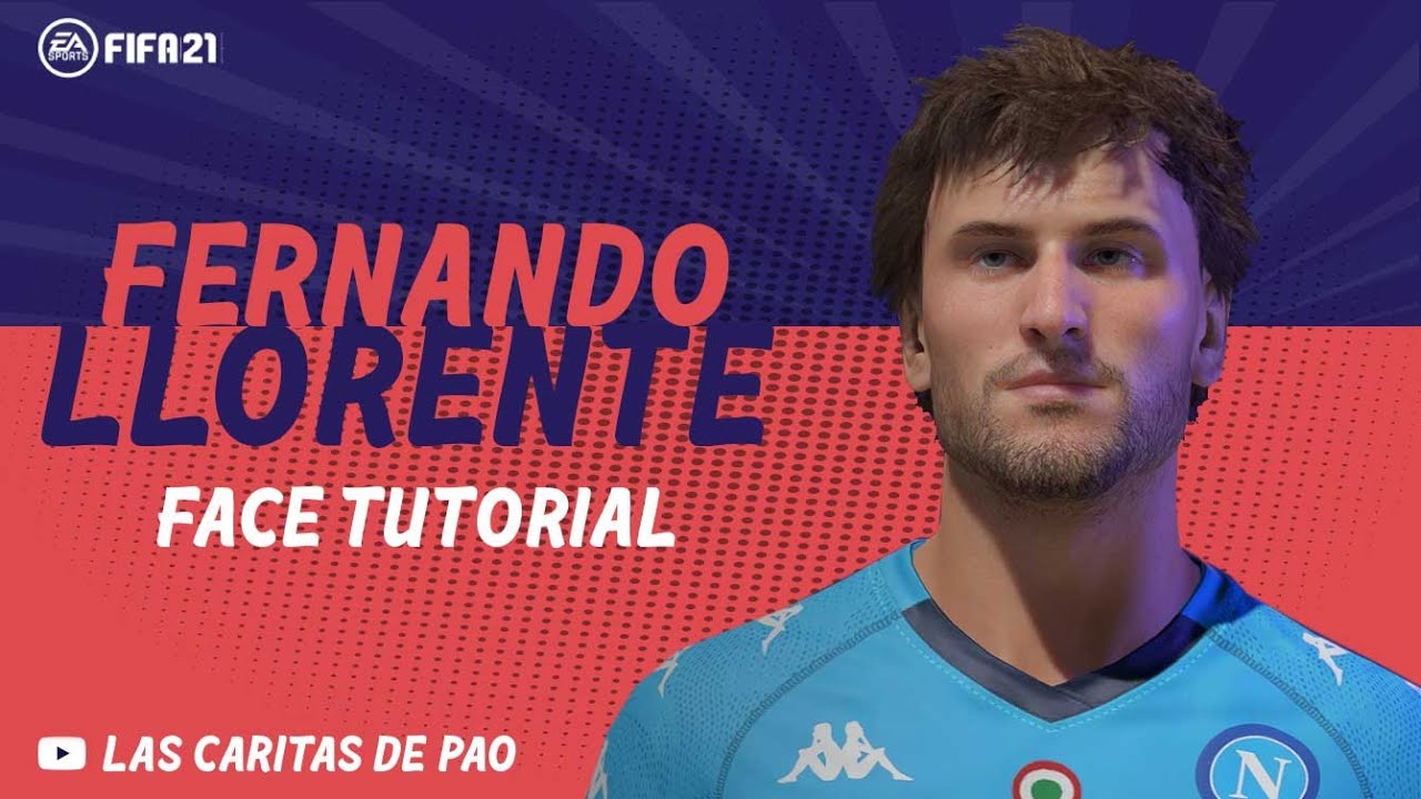 Como crear a Fernando Llorente face FIFA 21 CLUBES PRO | PRO CLUBS | lookalike | virtual pro