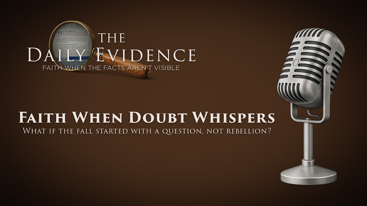 Faith When Doubt Whispers | What if the fall started with a question, not rebellion?