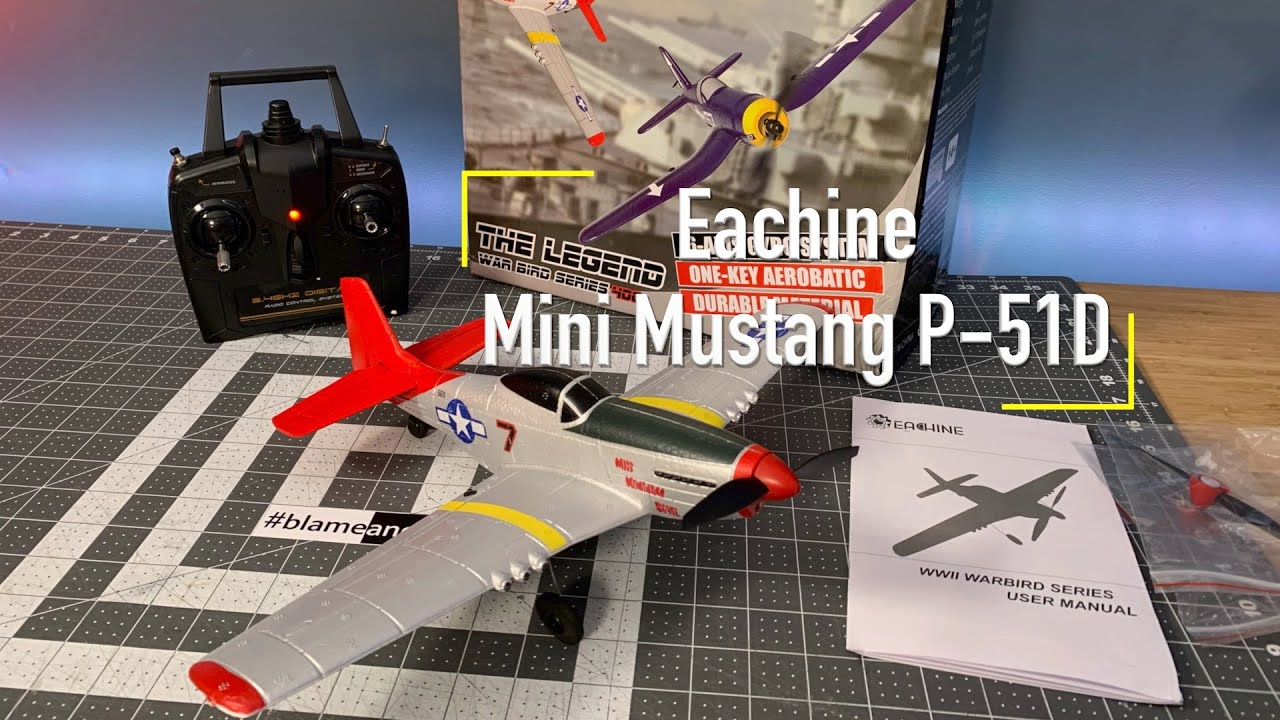 Eachine Mini Mustang P-51D - Bench Review