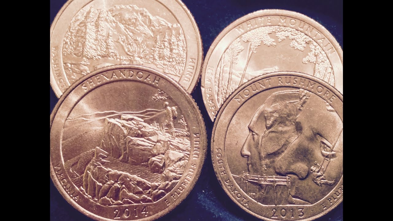 2011-2013 Quarters (Olympic, White Mountains, Mount Rushmore, Shenandoah)