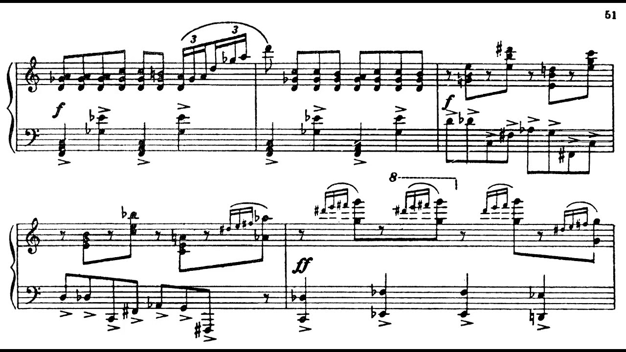 Sergei Prokofiev - 4 Pieces, Op. 4 (Chiu) (1912)