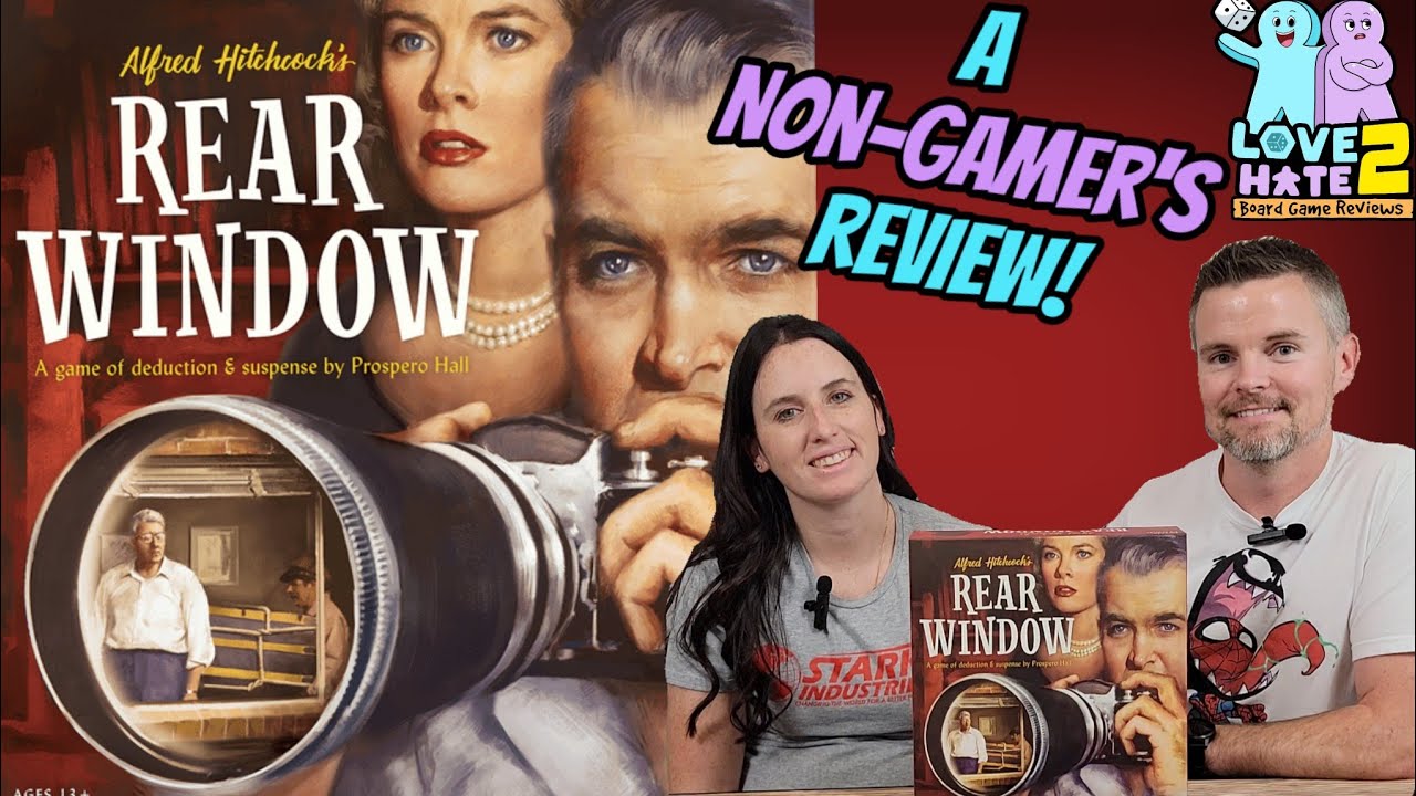 Rear Window — обзор не-геймера! | Funko Games #настольныеигры #обзорнастольнойигры #rearwindow