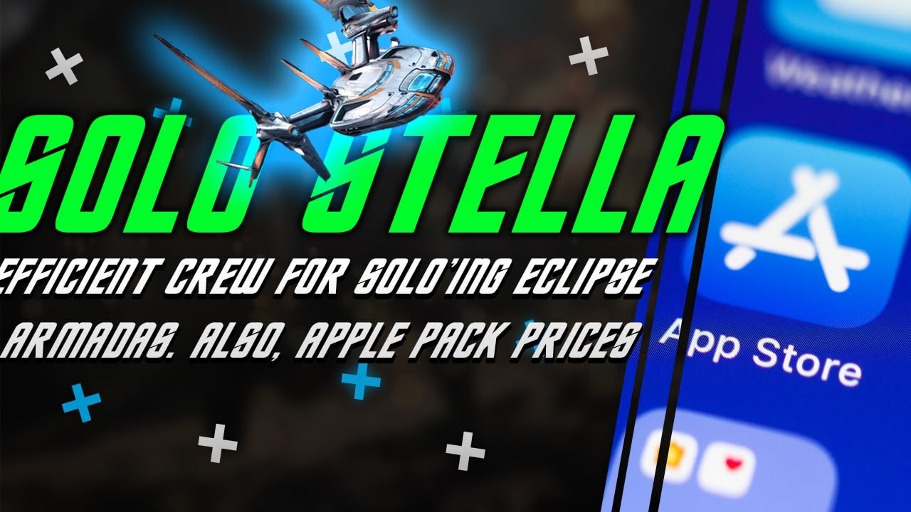 Solo Eclipse Armada Strategy & Crews | Apple increasing some player's pack prices in their app store