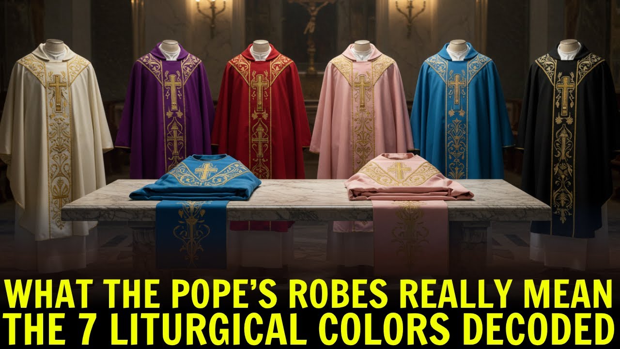 7 Colors the Pope Wears&mdash;and the Deep Catholic Symbolism Behind Them
