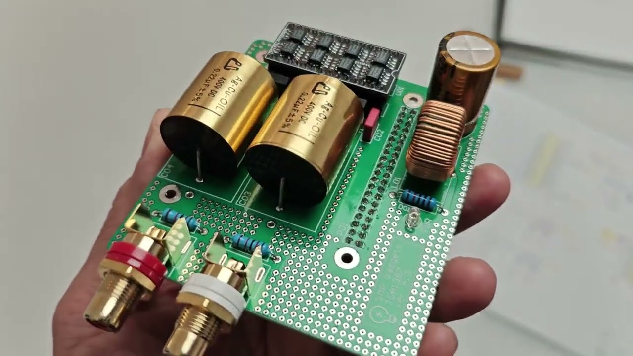 TDA1387 NOS I2S DAC HAT - Substitute for TDA1541