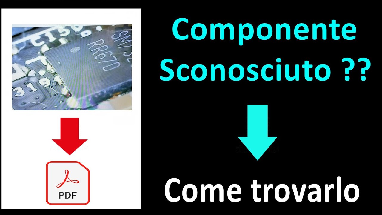 0776: Componente sconosciuto, come trovare il datasheet ?