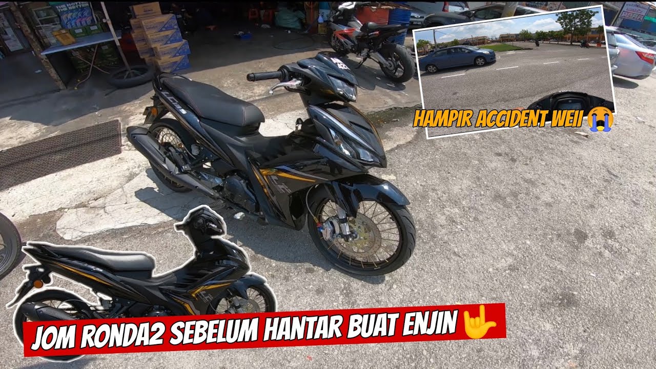 Coverset LCV8 dah BARU, TERUS RIDE!! 🚀 | HAMPIR Accdent 😭
