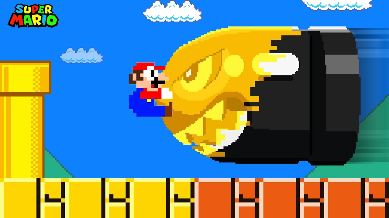 When Everything Mario Touches Turns Into GOLD!