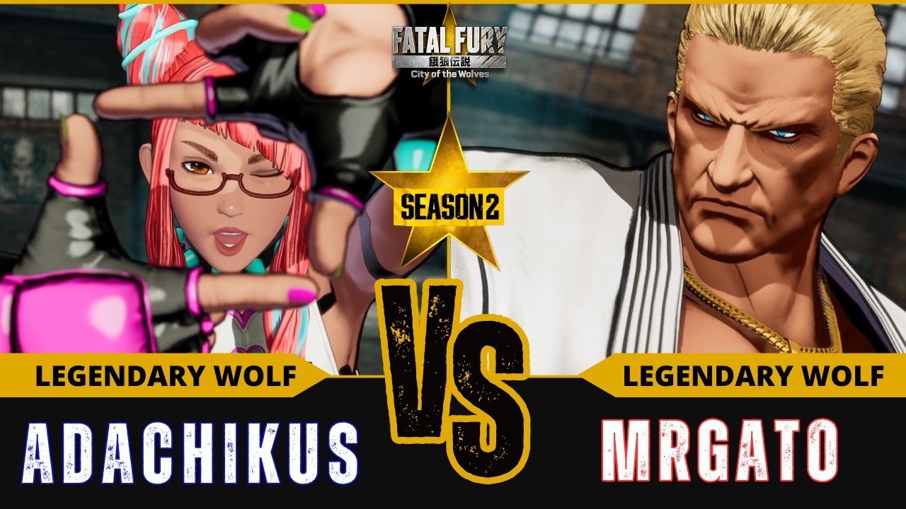 FF:CotW 🐺 ADACHIKUS (Preecha) vs MRGATO (Nightmare Geese)⭐Replay Match - FATAL FURY: CotW - 2/26