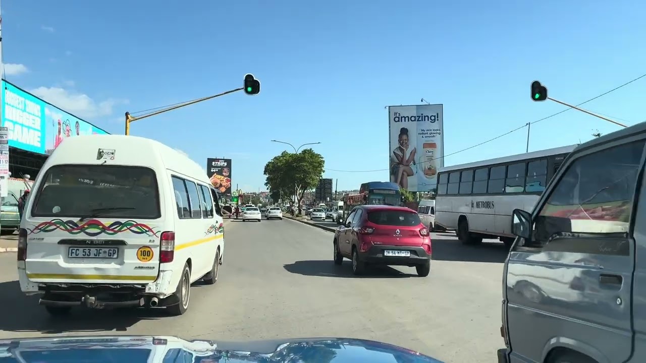 Driving to Randfontein, SA Roads
