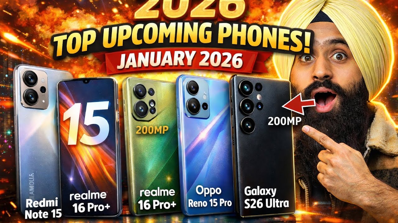 January 2026 ਵਿੱਚ launch ਹੋਣਗੇ ਇਹ phone ॥Harmantechways 