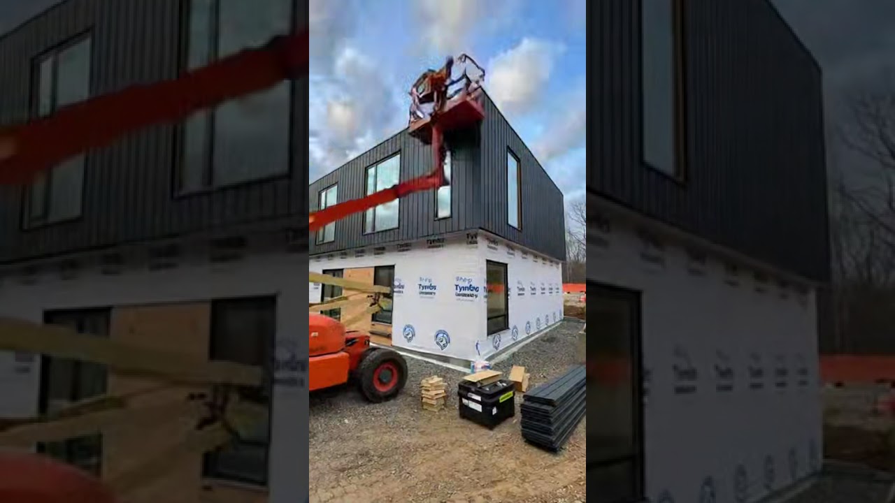 Cisecutic timelapse video sheving the complete construction process of A brand new modan constructio