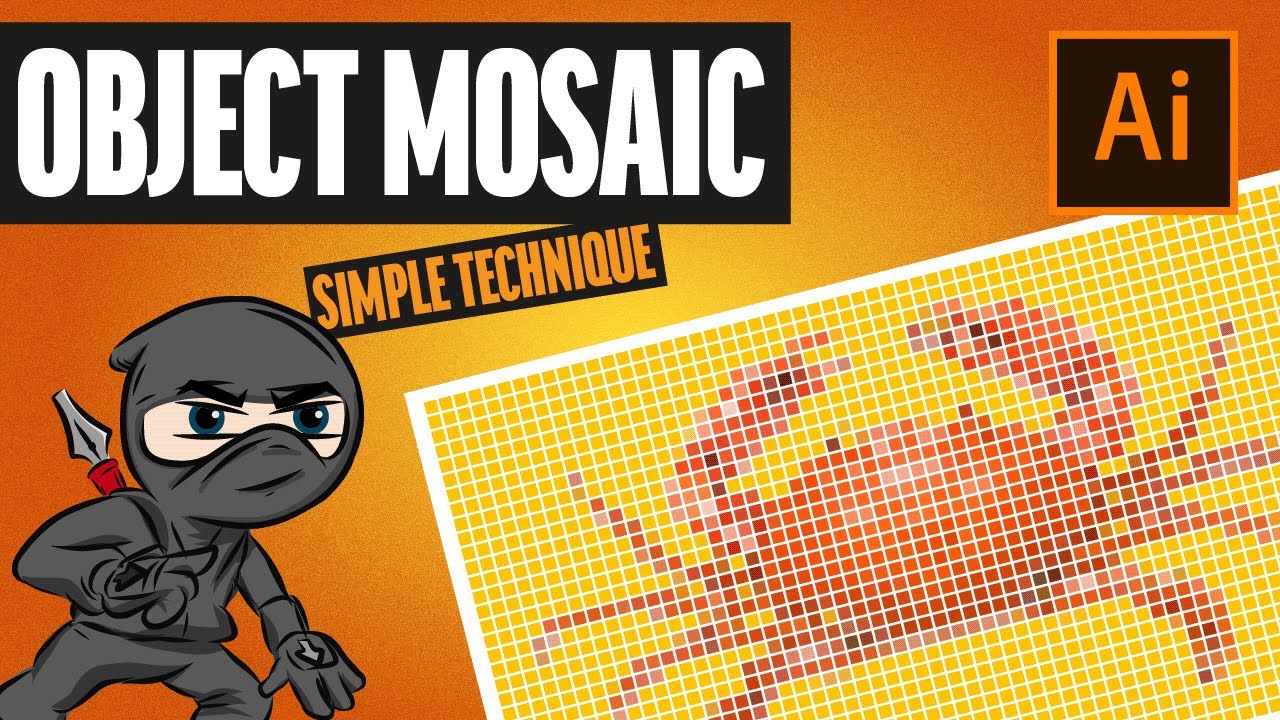 Create an Object Mosaic in Illustrator