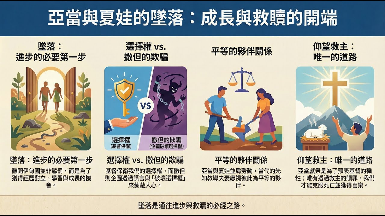 耶穌基督後期聖徒教會2026年 來跟從我 - 舊約 1月19-25日：亞當和夏娃的墜落#耶穌基督後期聖徒教會#後期聖徒#舊約聖經 #來跟從我
