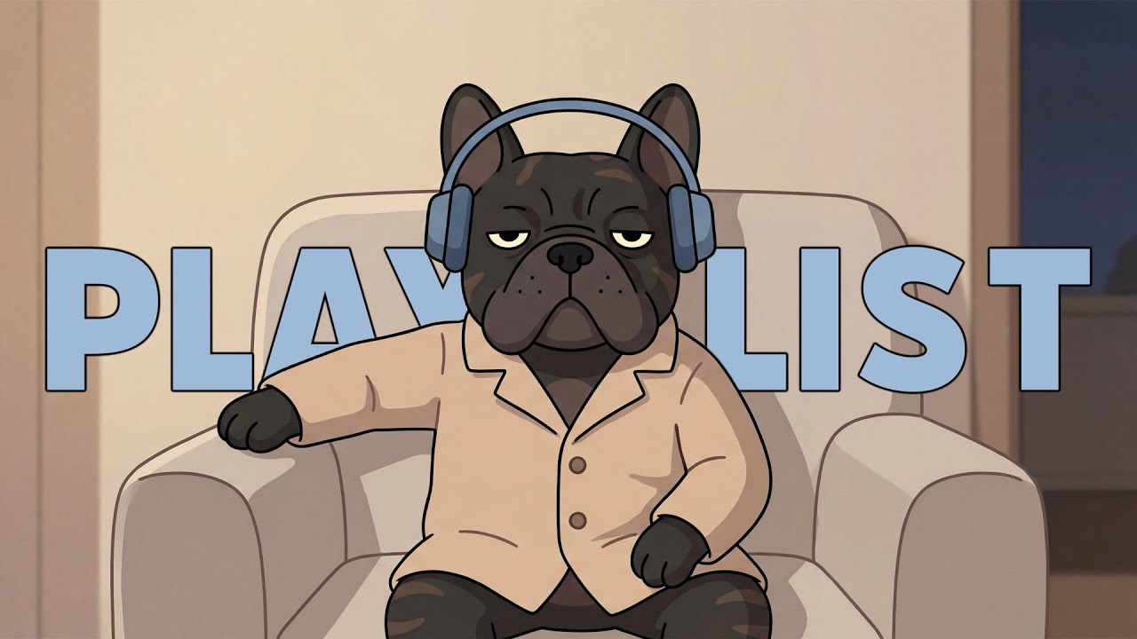 𝑷𝒍𝒂𝒚𝒍𝒊𝒔𝒕 🎧 Lazy Friday Grooves with a French Bulldog