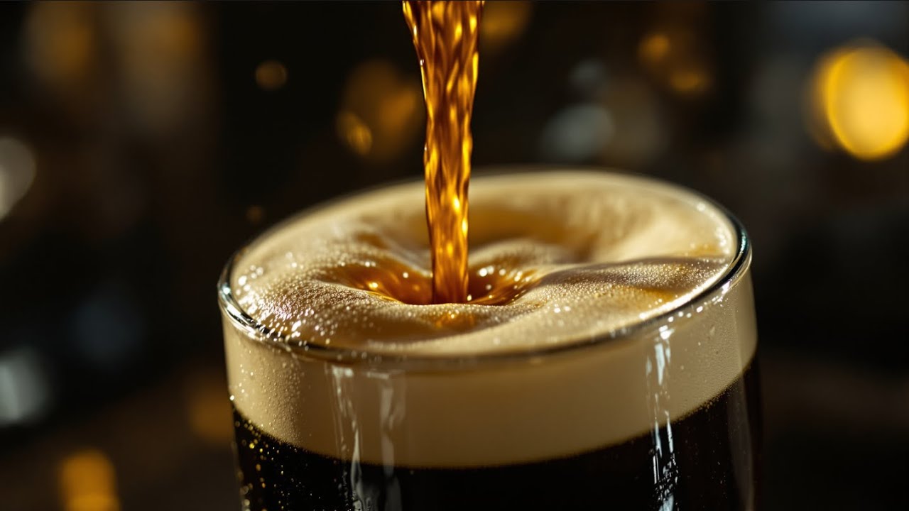 Sabías que esta cerveza se sirve al revés? 🍺 🇮🇪