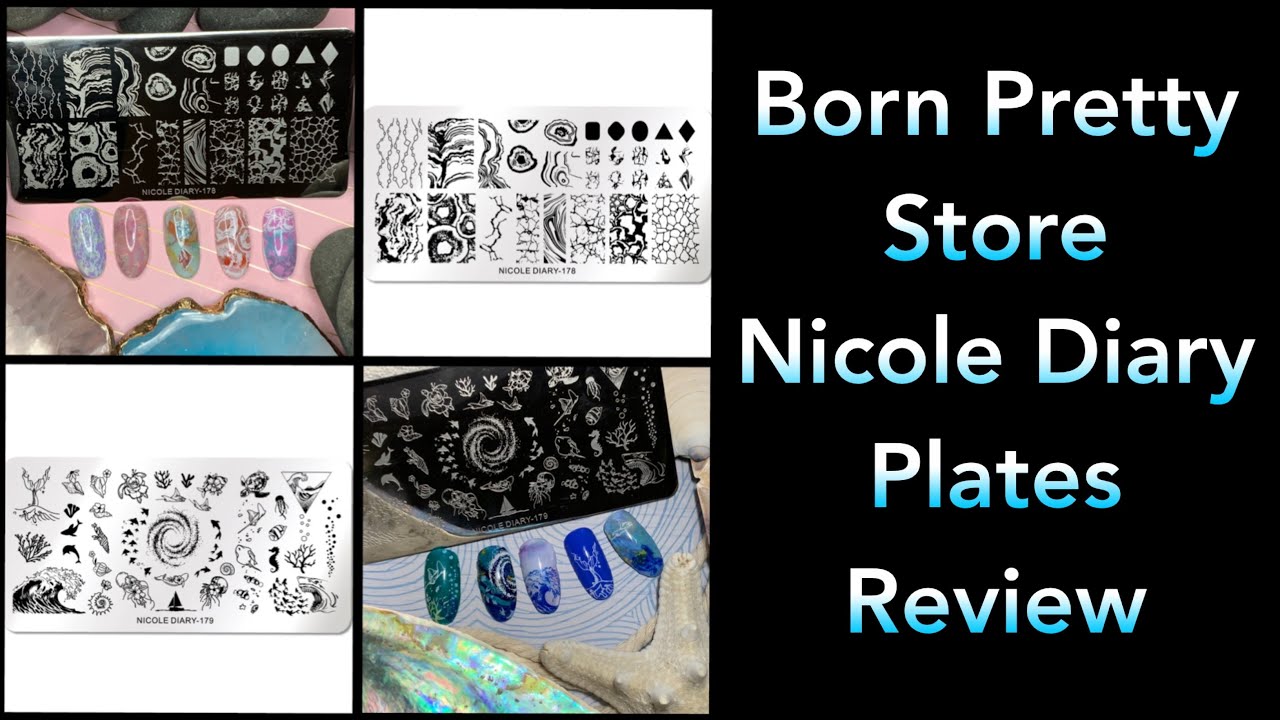 Review: 2 Nicole Diary Plates || Born Pretty 20% Discount Code MMX20