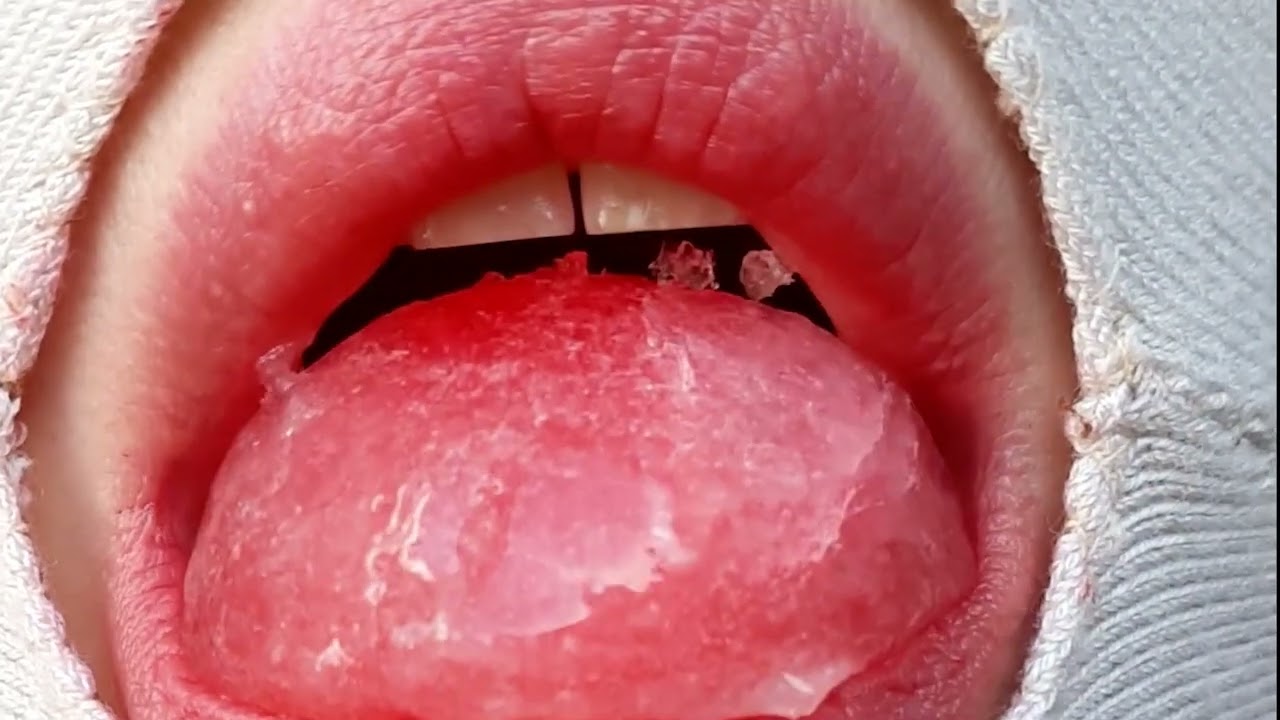 Great ASMR Closer Food MUKBANG - Eating Ice Jelly Strawberry Crunch Pudding