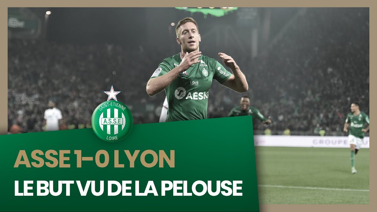 ASSE 1-0 Lyon : le but vu de la pelouse