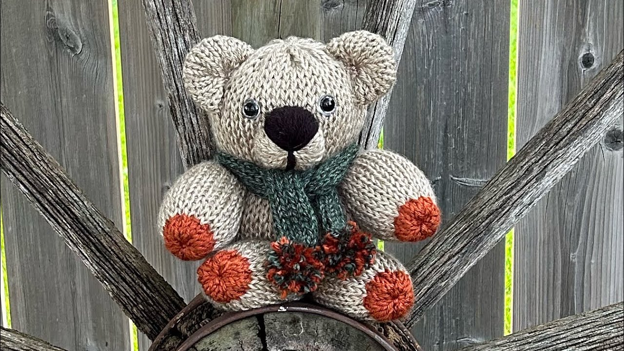 Country Bear ~ Teddy Bear / Addi 46 and 22 Needle Machines