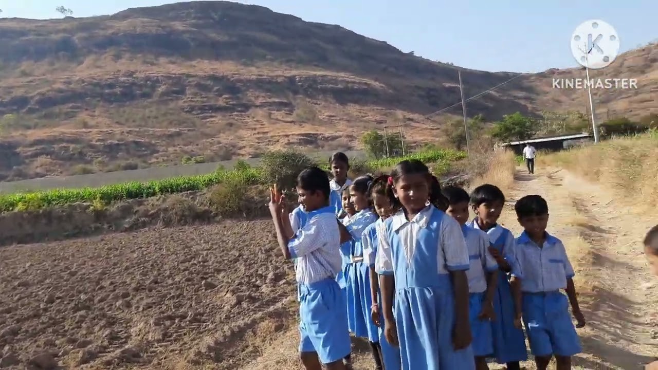 बुवाजीबाबा नगर शाळेतील गृहभेटीचा पहिला दिवस 