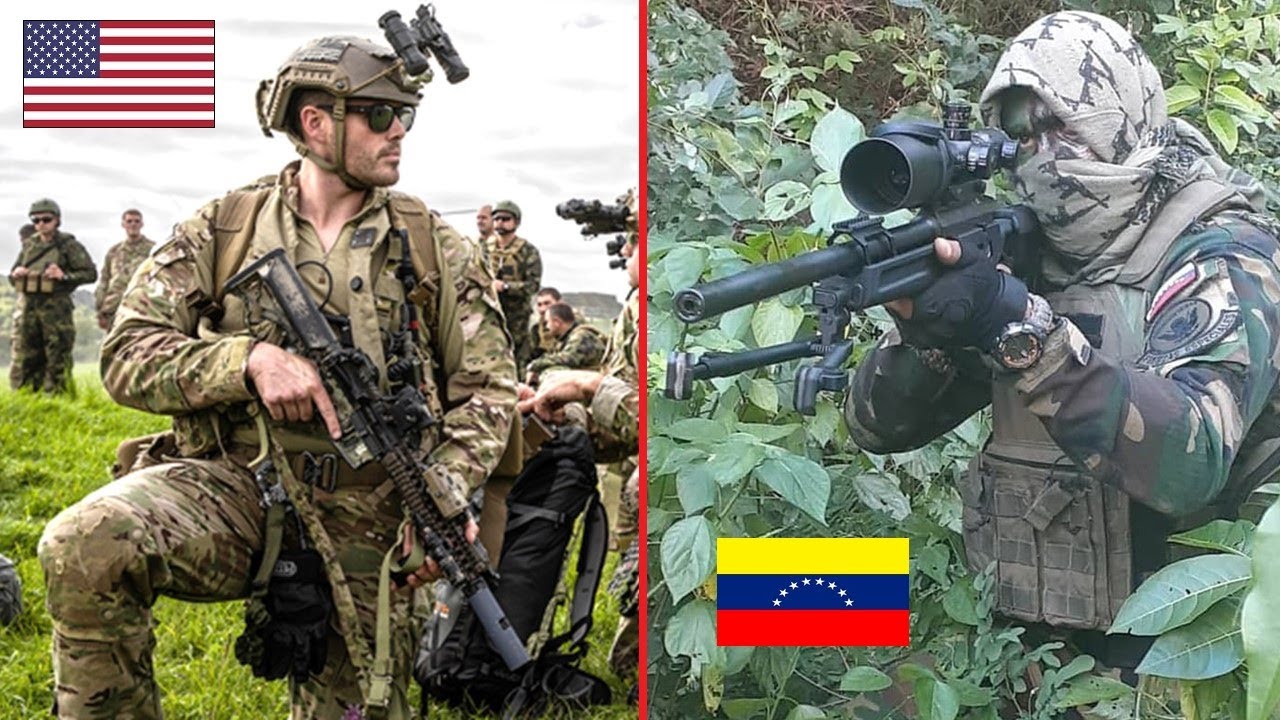 Fuerzas Especiales de Venezuela vs Fuerzas Especiales de EE.UU.