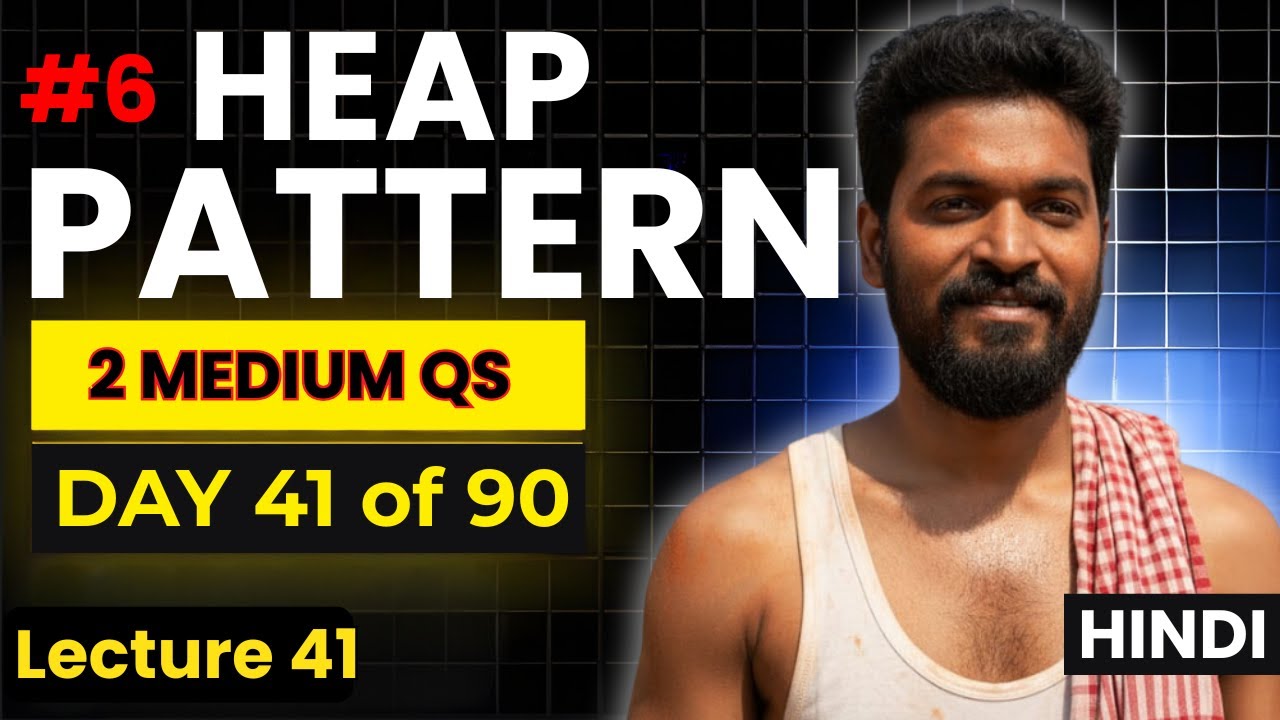 Day 41/90 |⚡Last Stone Weight + Digit Swap Parity | Heap Pattern Explained | DSA Pattern #6 #heap
