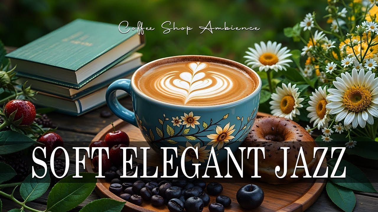 Soft Elegant Jazz ☕ Bossa Nova instrumental for Relaxing, Holiday and Happy Moods