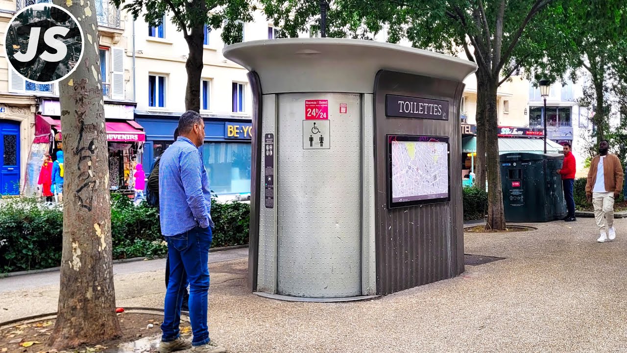 Self-Cleaning Public Toilets in Paris | Toronto Needs These!