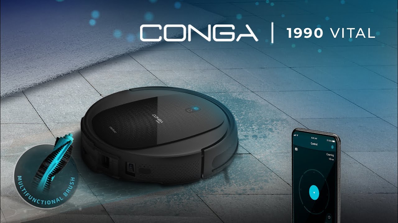 Vacuum cleaner robot Conga 1990 Vital