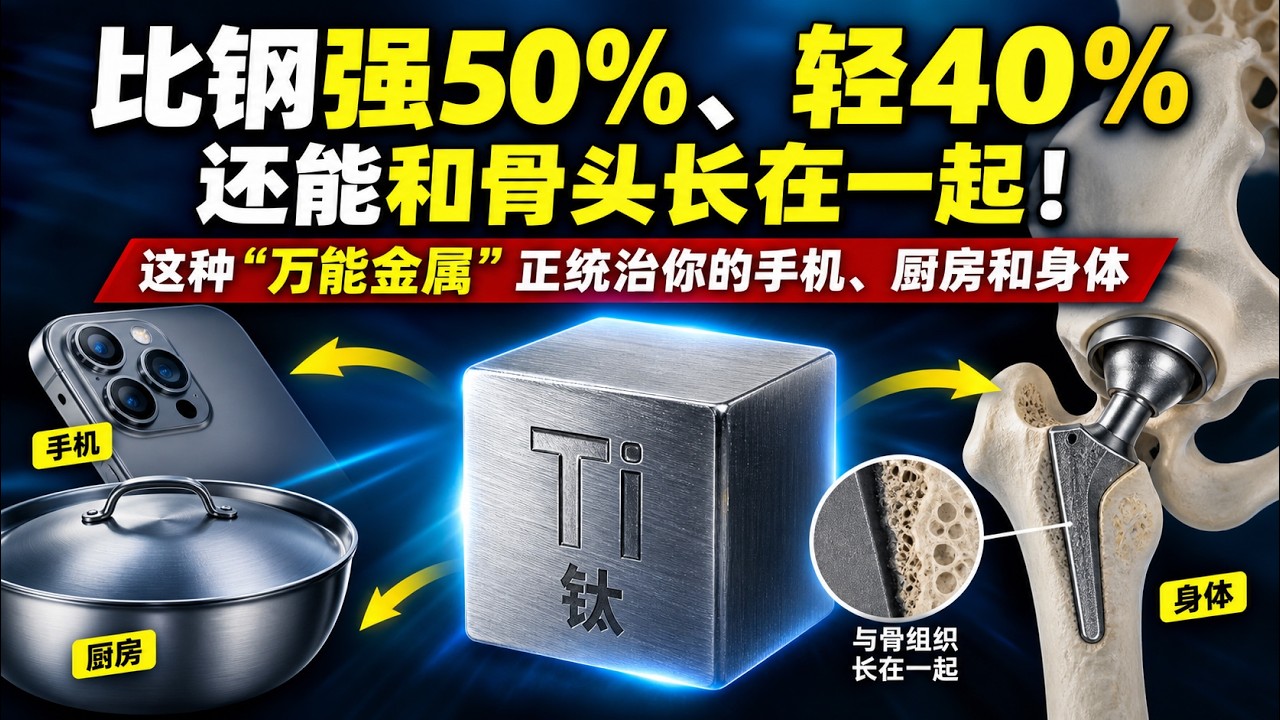 钛的奥秘：一种高强度、轻量化和耐腐蚀的超级金属  The Mystery of Titanium: A Strong, Lightweight Super Metal