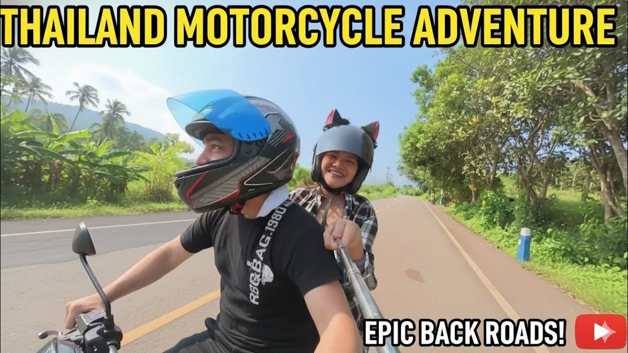 Backroad Thailand Adventure | Motorcycle Road Trip | No Talking, Just Riding