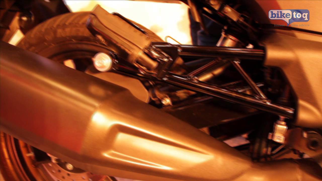 Honda CB Trigger  walk around video by BikeToq.com